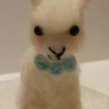 Felted alpaca