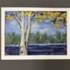 Felted landscape
