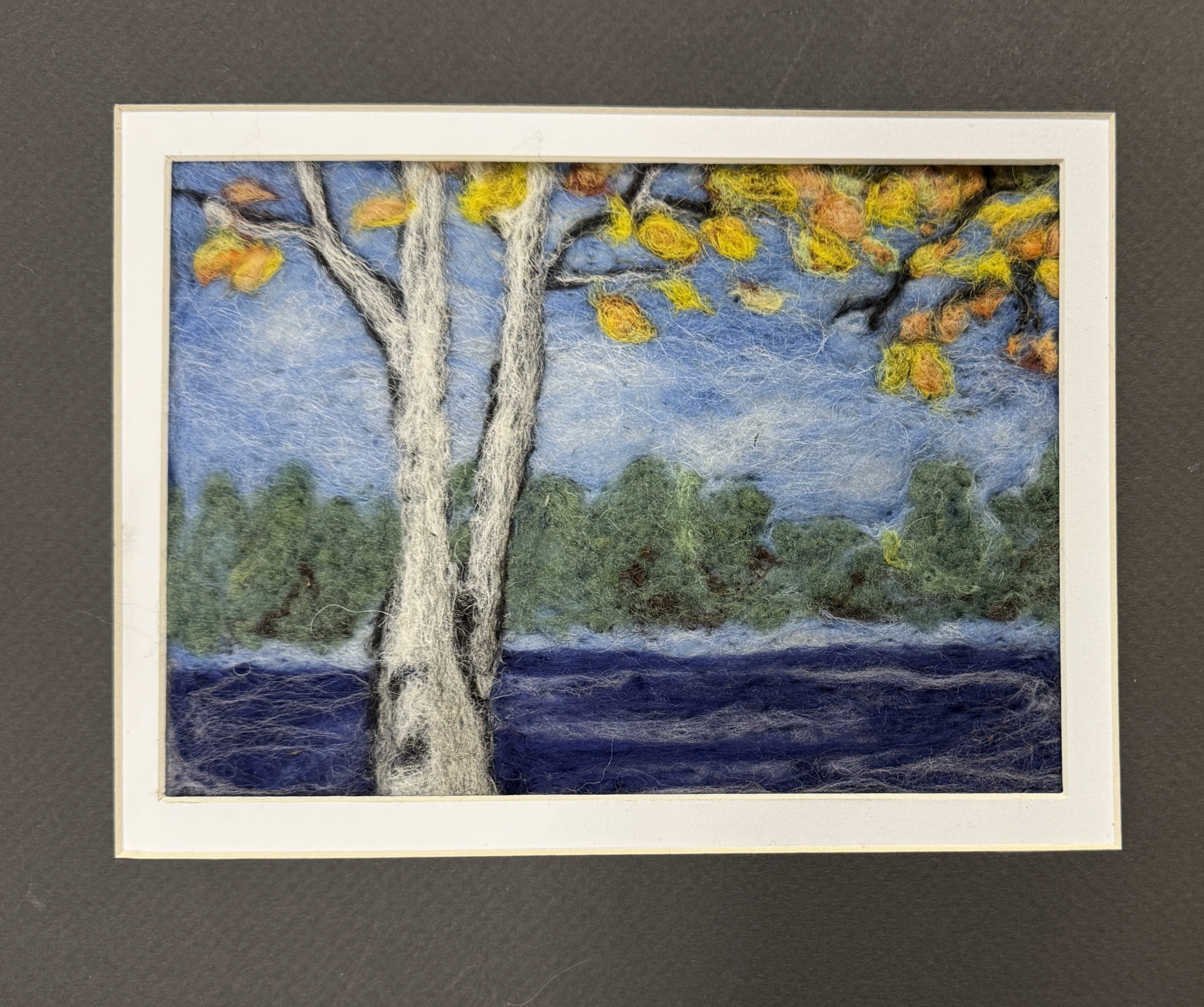 Felted landscape