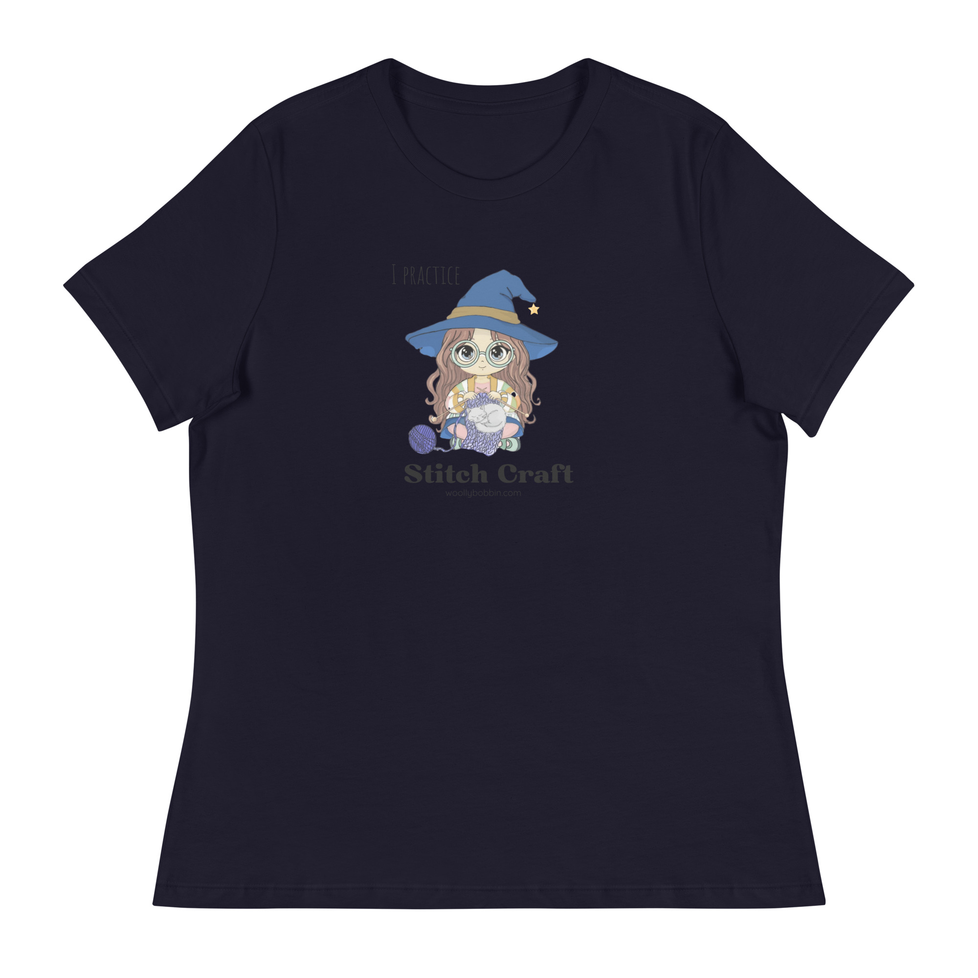 womens-relaxed-t-shirt-navy-front-698ce45fb04d1.webp